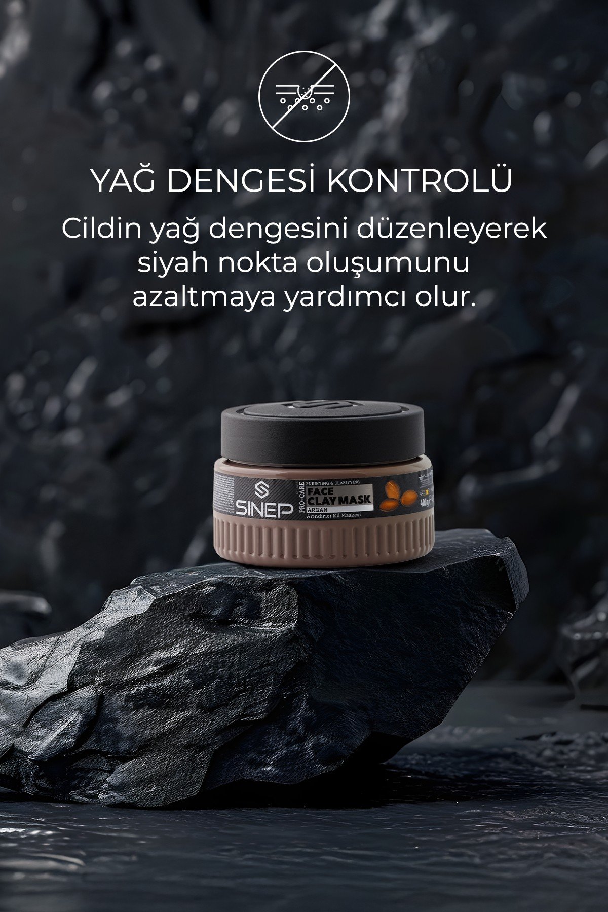 SINEP ARINDIRICI KİL MASKESİ