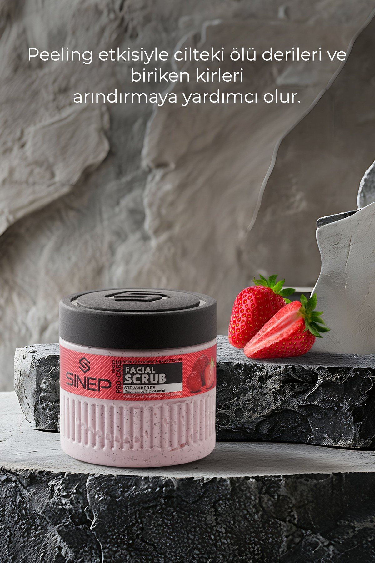 SINEP AYDINLATICI & TEMİZLEYİCİ YÜZ SCRUB