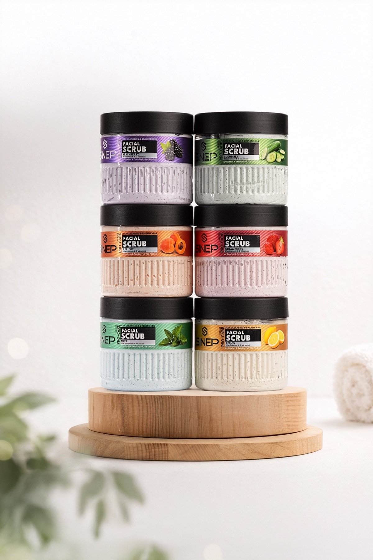 SINEP AYDINLATICI & TEMİZLEYİCİ YÜZ SCRUB